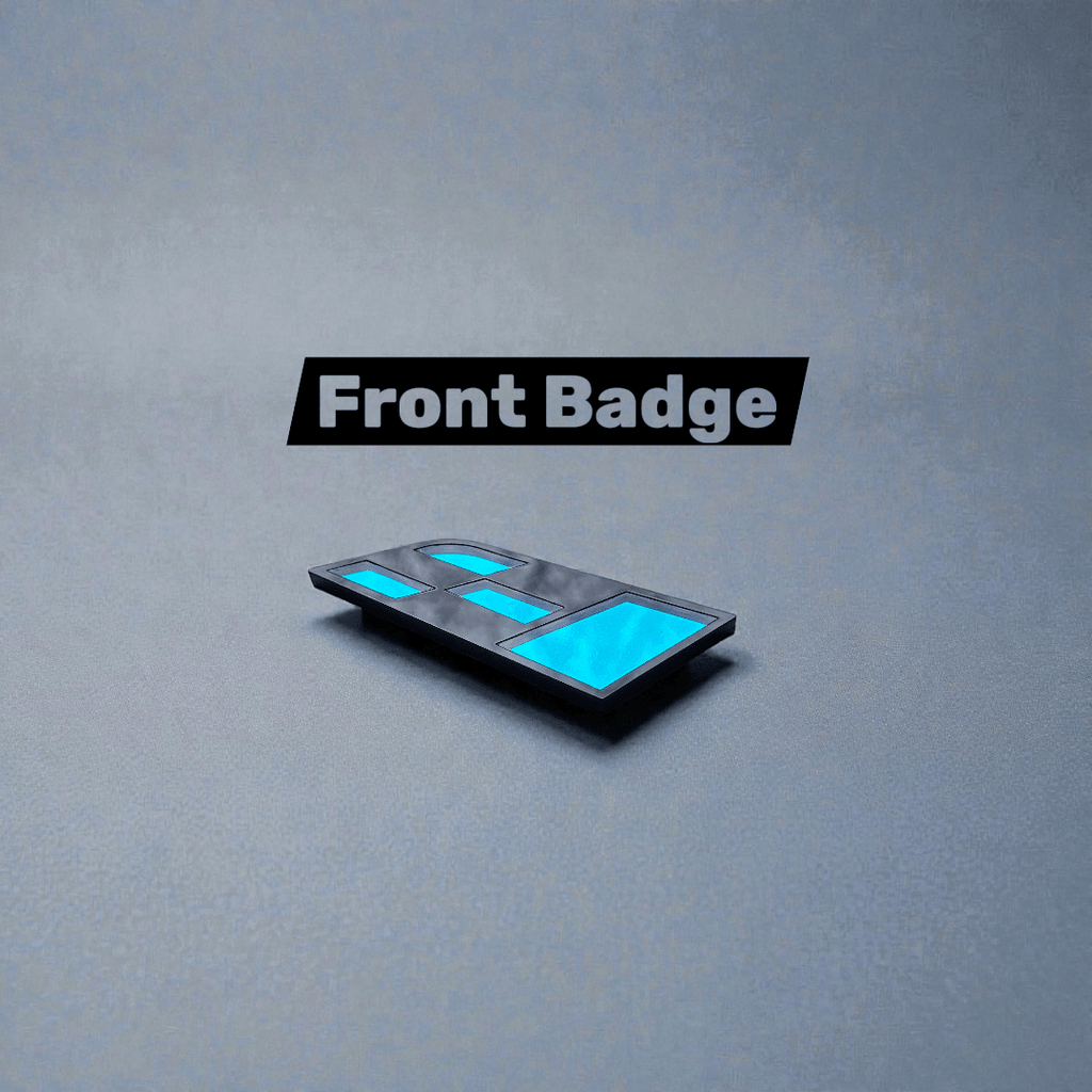 Racing Flag Badge foar Leon Cupra or Ibiza - Front | Back or Set