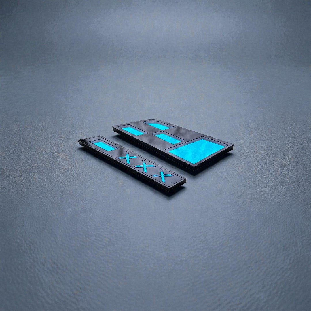 Racing Flag Badge foar Leon Cupra or Ibiza - Front | Back or Set