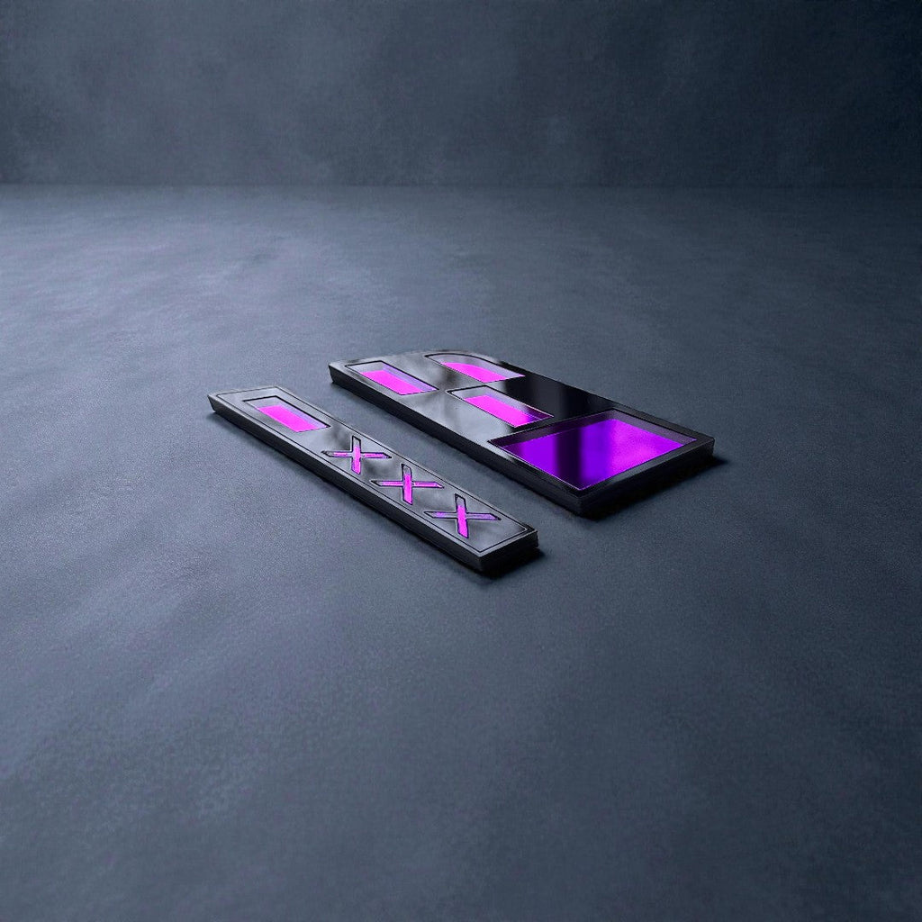 Racing Flag Badge foar Leon Cupra or Ibiza - Front | Back or Set