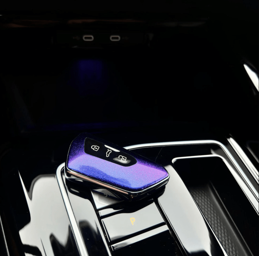 Purple Chameleon Key Fob Overlay - VW/Seat/Skoda/Cupra (2 Sets)
