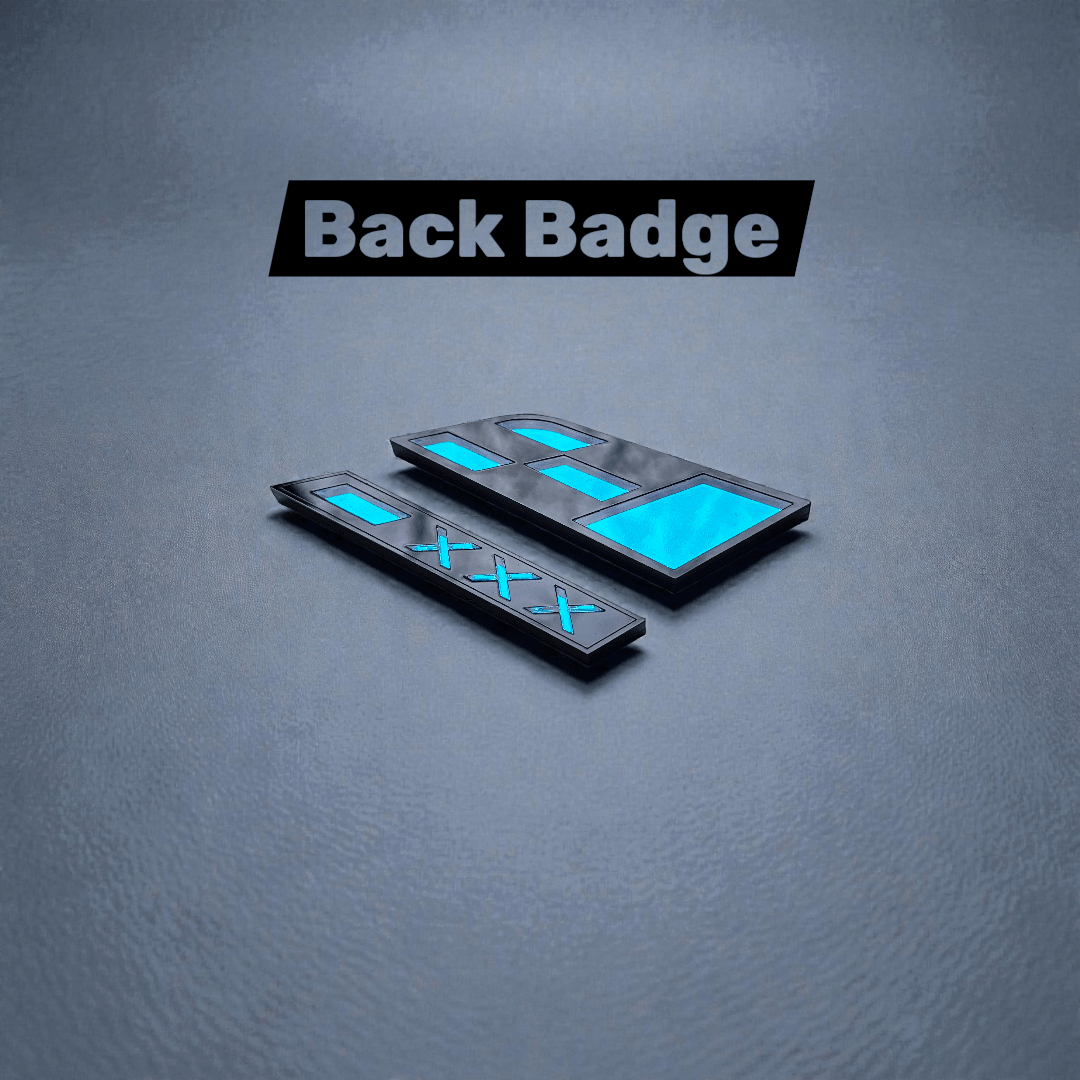 Racing Flag Badge foar Leon Cupra or Ibiza - Front | Back or Set